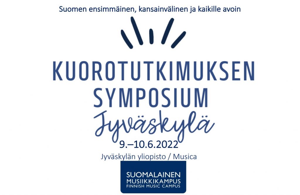 Kuorotutkimuksen Symposium logo